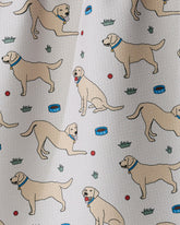 Geometry - Tea Towel Lab Pals Yellow