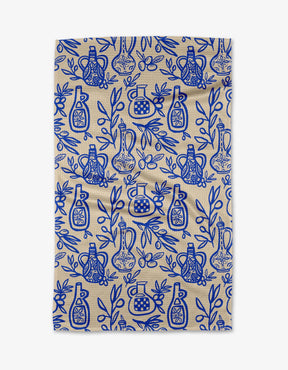 Geometry - Tea Towel Mediterrean Pour