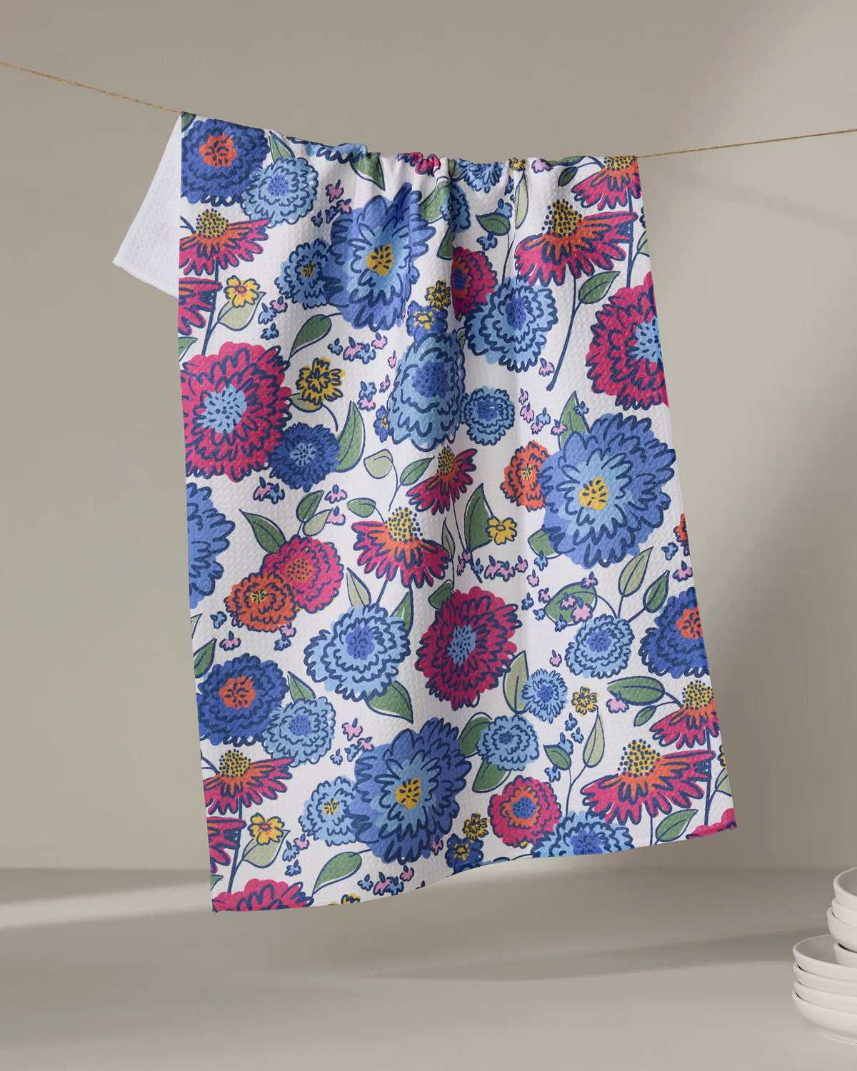 Geometry - Tea Towel Painterly Meadow