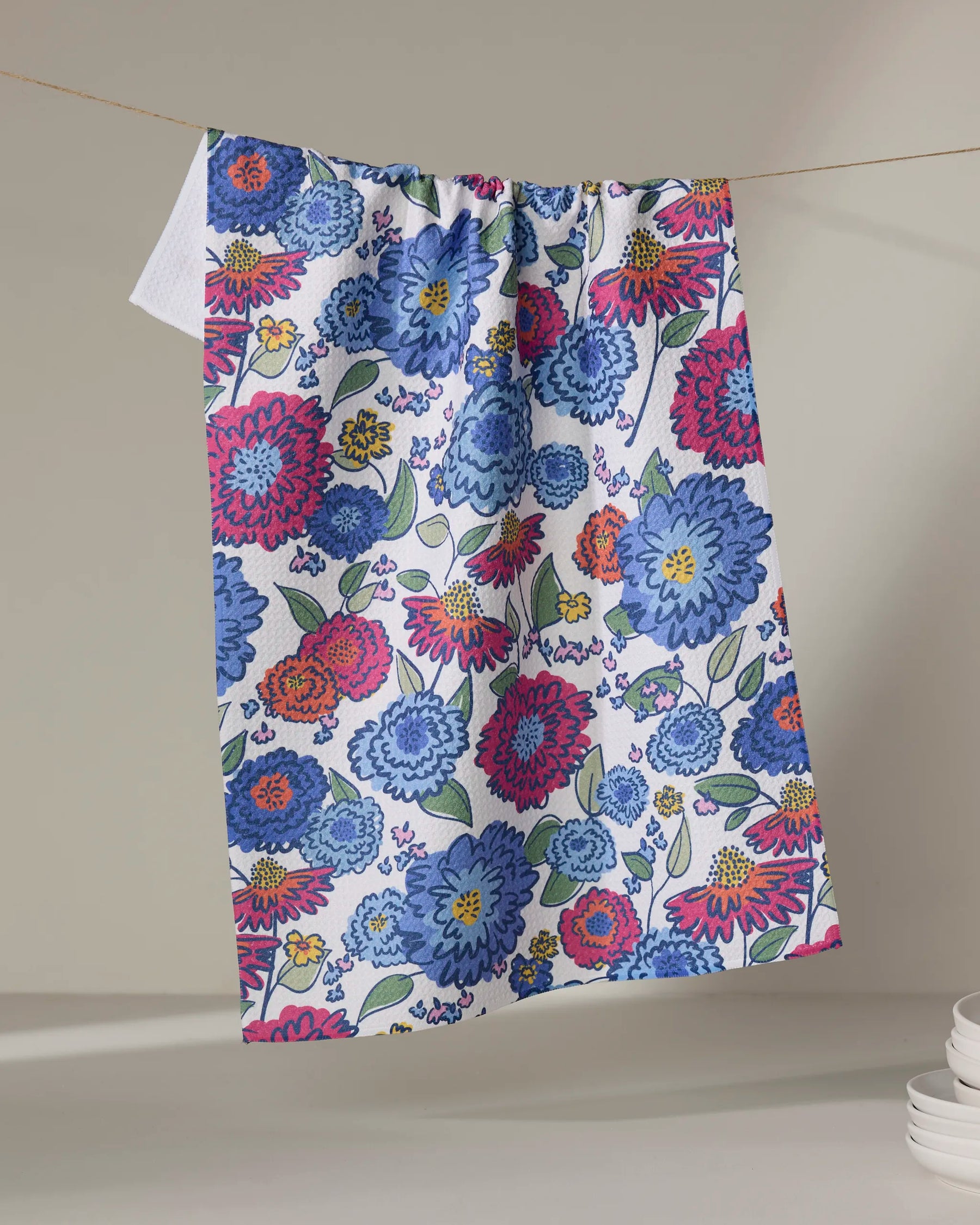Geometry - Tea Towel Painterly Meadow