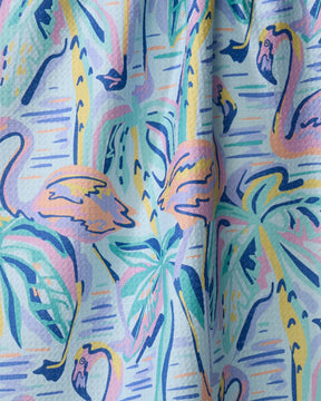 Geometry - Tea Towel Pink Flamingo