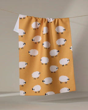 Geometry - Tea Towel Sheep