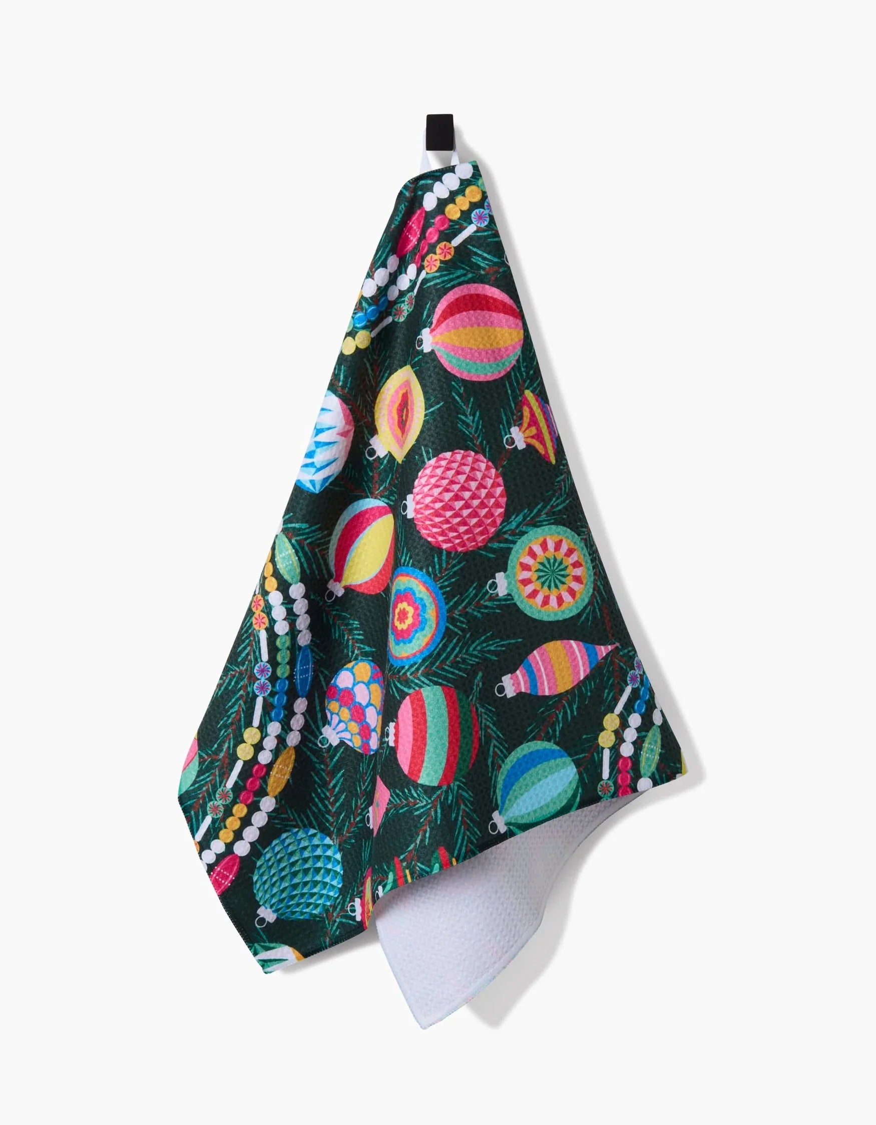 Geometry - Tea Towel Shiny Ornaments