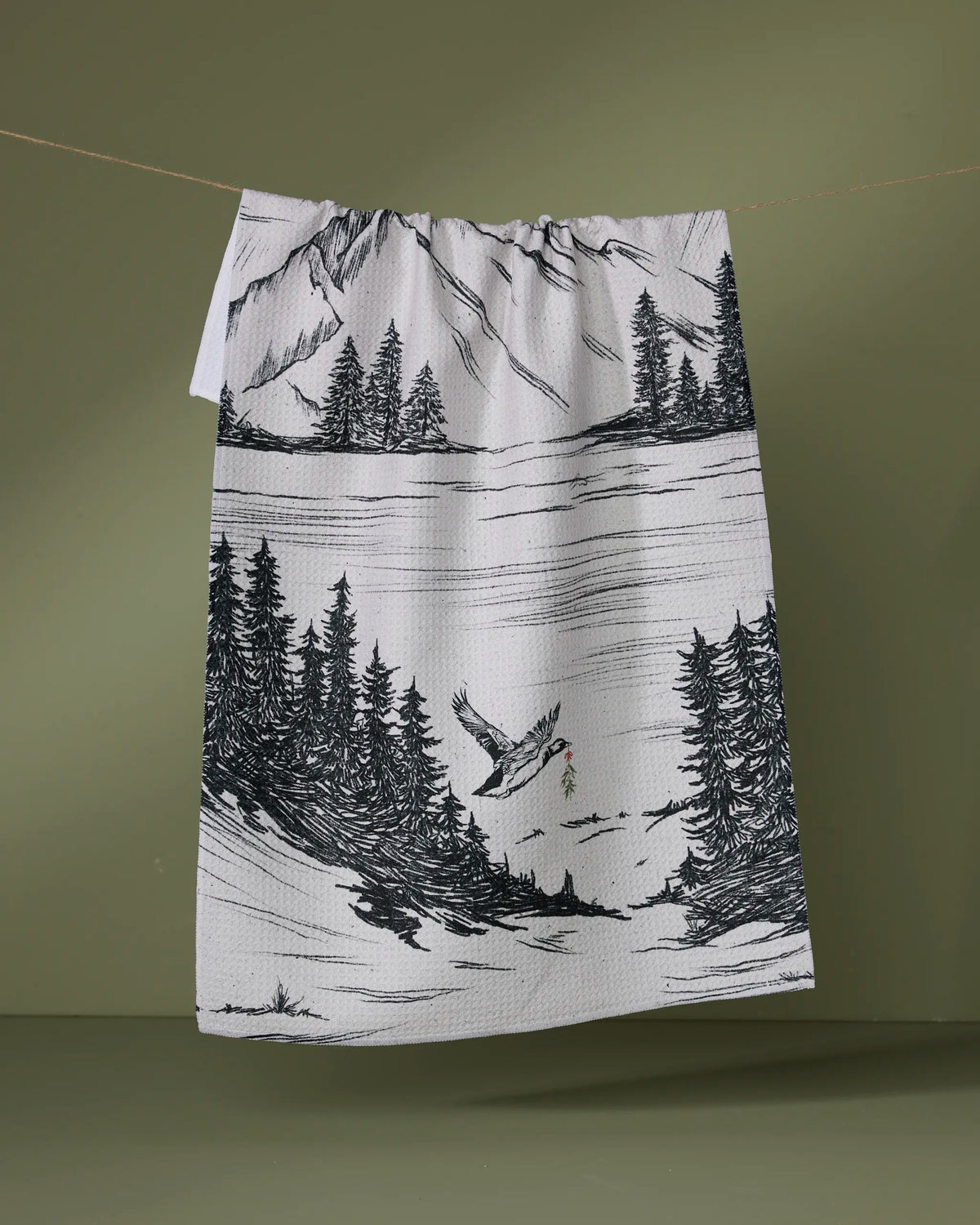 Geometry - Tea Towel Stillpine