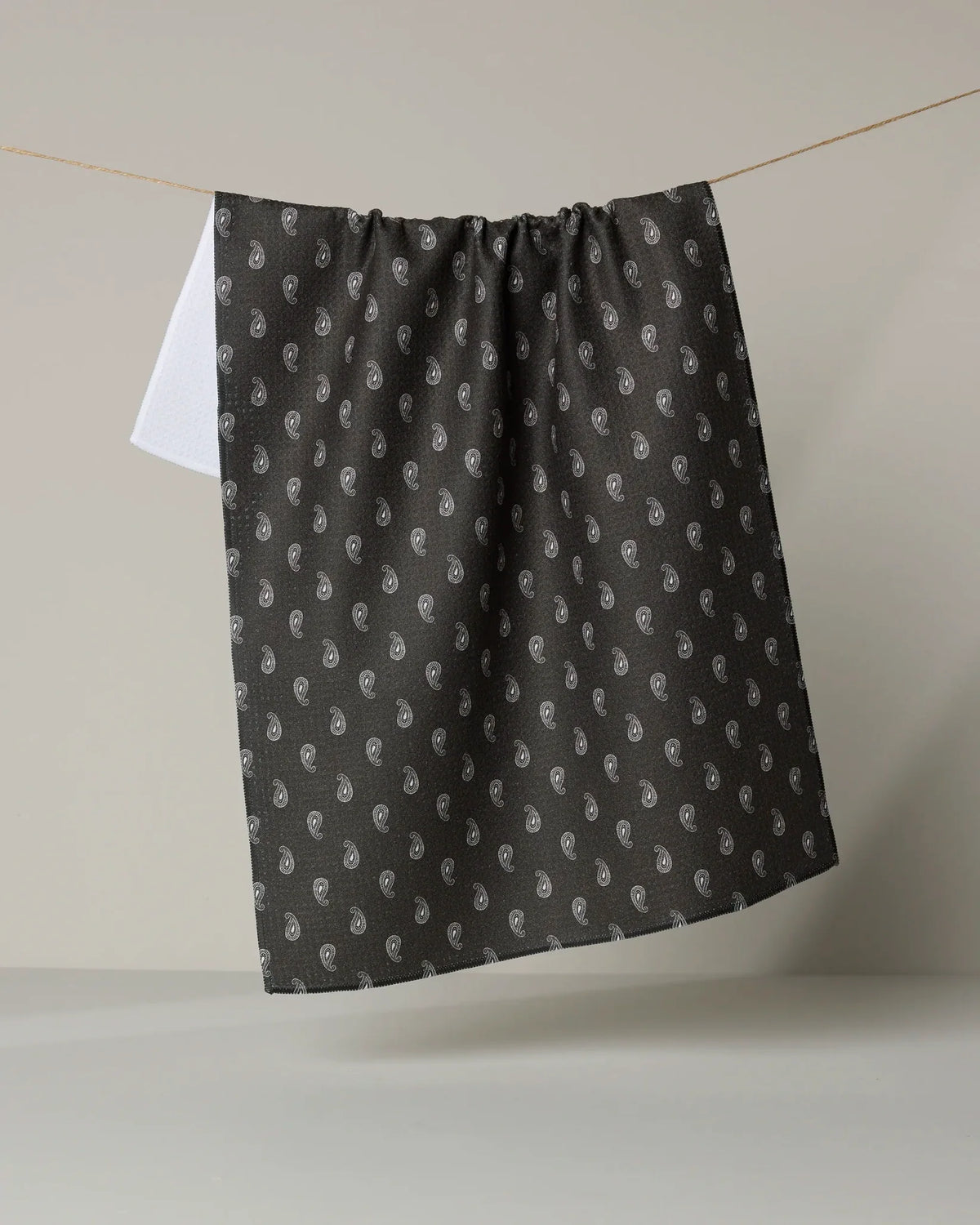 Geometry - Tea Towel Stirrup Espresso