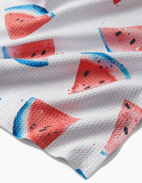 Geometry - Tea Towel Sweet Slice of July Watermelon