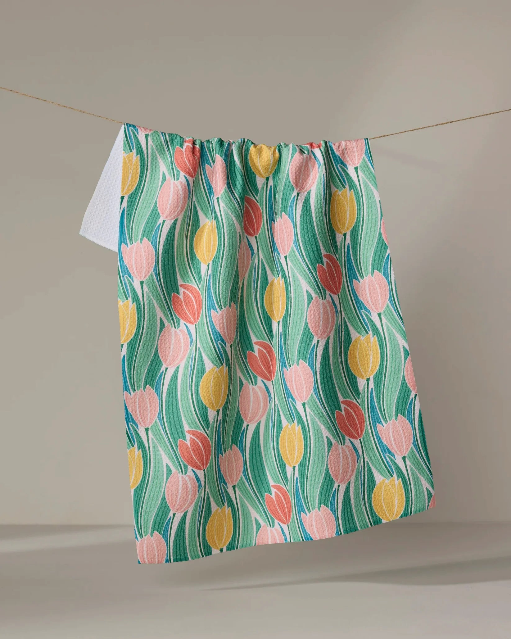 Geometry - Tea Towel Tranquil Tulips