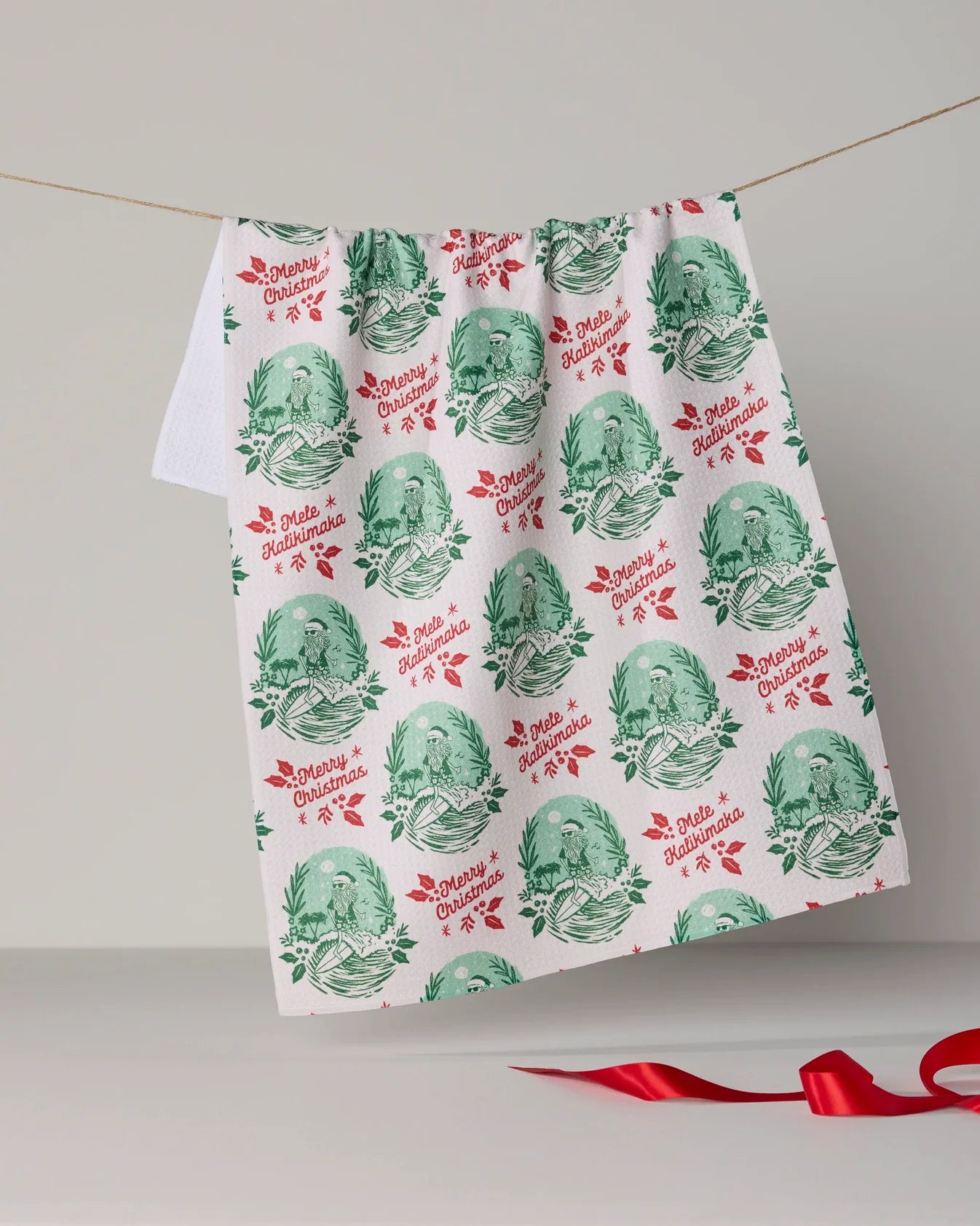 Geometry - Tea Towel Tropical Tidings