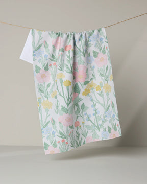 Geometry - Tea Towel Wildflowers In Bloom