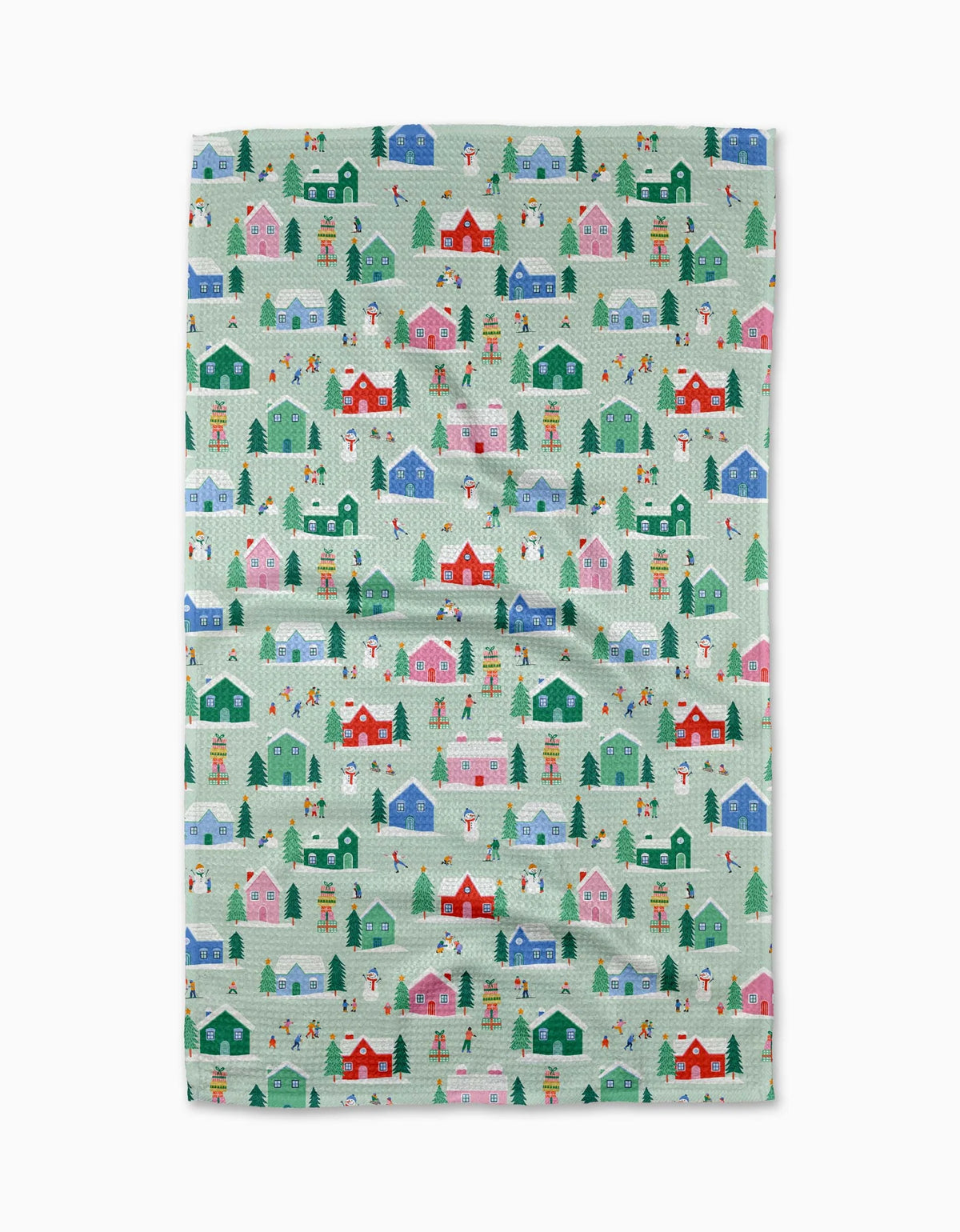 Geometry - Tea Towel Winter Magic