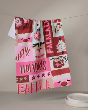 Geometry - Tea Towel Winter Wonder