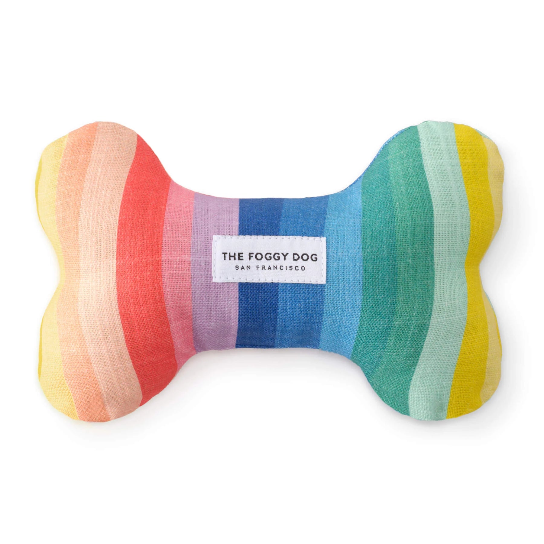 The Foggy Dog - Dog Toy Dog Bone Squeaky Over the Rainbow