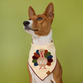 The Foggy Dog - Bandana Dog Turkey Applique