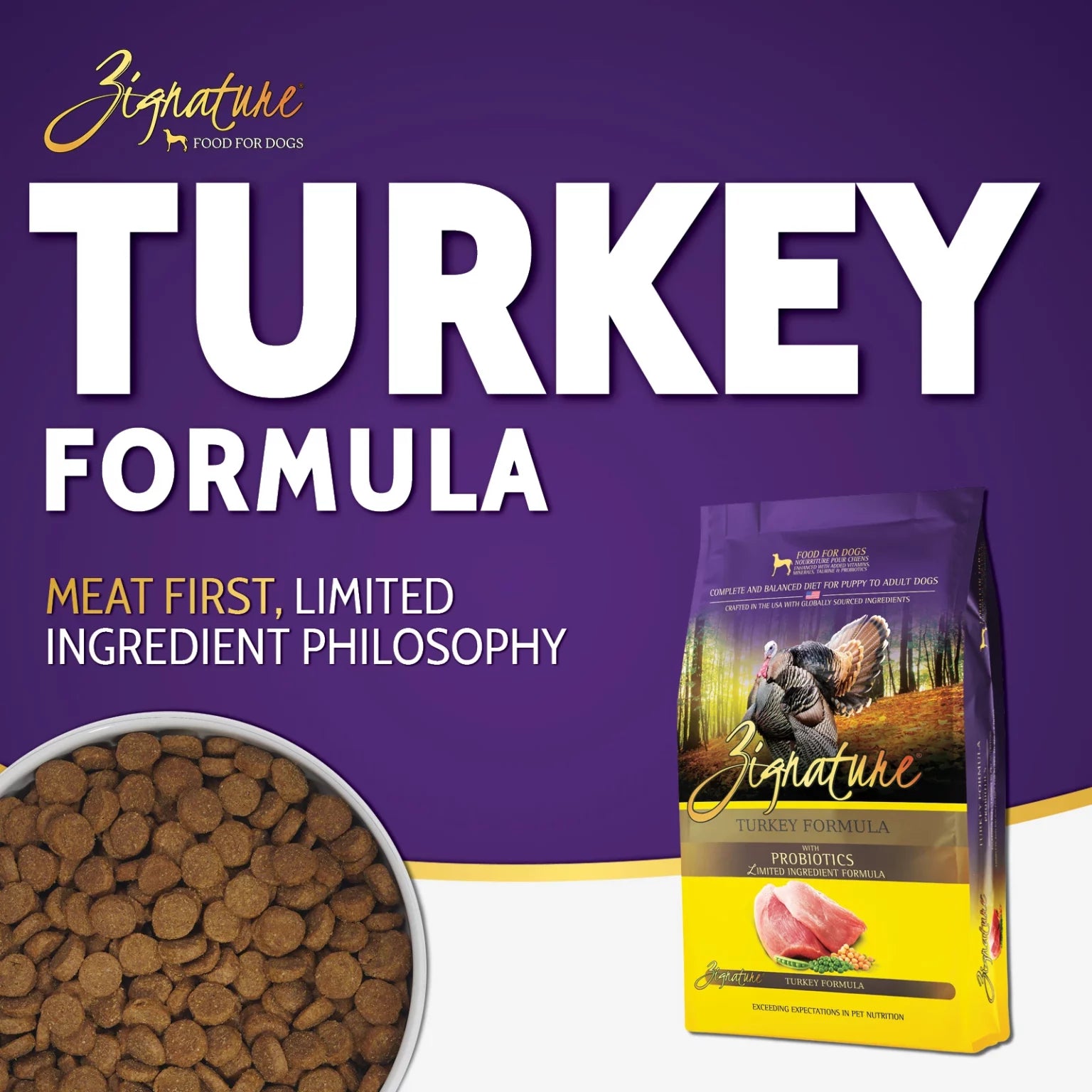Zignature - Turkey Limited Ingredient Dry Dog Food - Southern Agriculture 