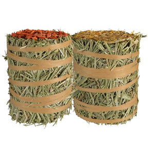 Kaylor of Colorado - Field + Forest Mini Hay Bales Carrot/Pot Marigold 2 Pack