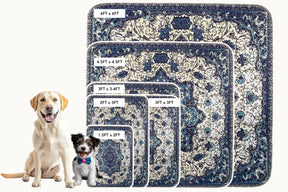 Pupiboo - Blue Medallion Washable Pee Pads - Southern Agriculture 