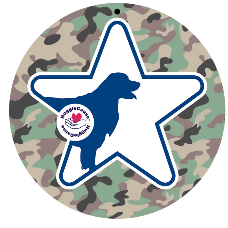 HuggleHounds - Camouflage HuggleFleece Ball Warrior Canine Connection