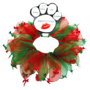 Mirage Pet Product - Smoochers Christmas Bones Wreath Collar