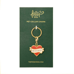 The Foggy Dog - Collar Charm Rescued With Love