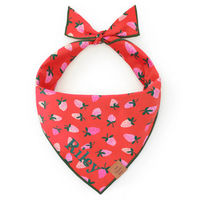 Foggy Dog - Bandana Dog Rifle Paper Co. x TFD Vintage Blossom