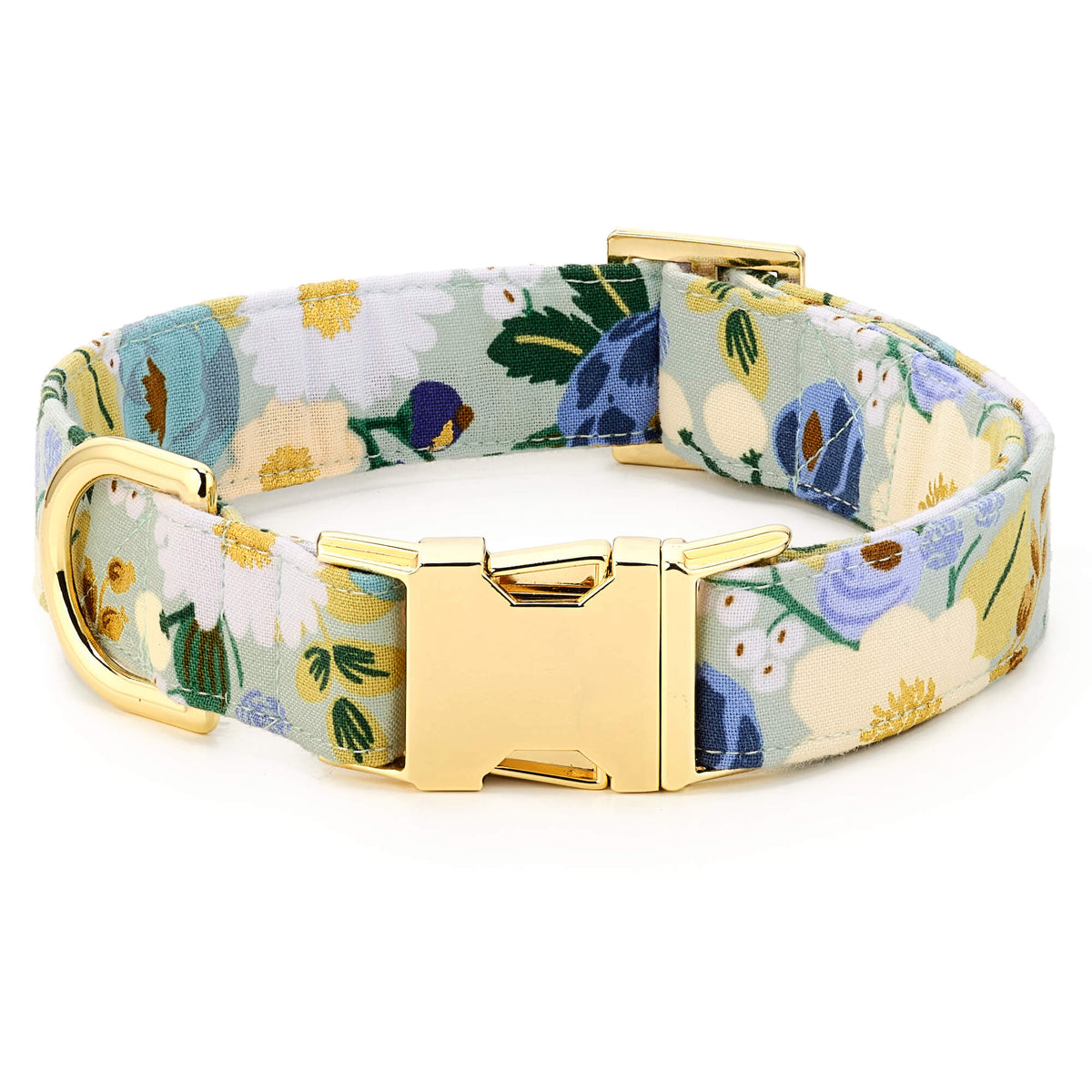 The Foggy Dog - Dog Collar Rifle Paper Co x TFD	Vintage Blossom Spring
