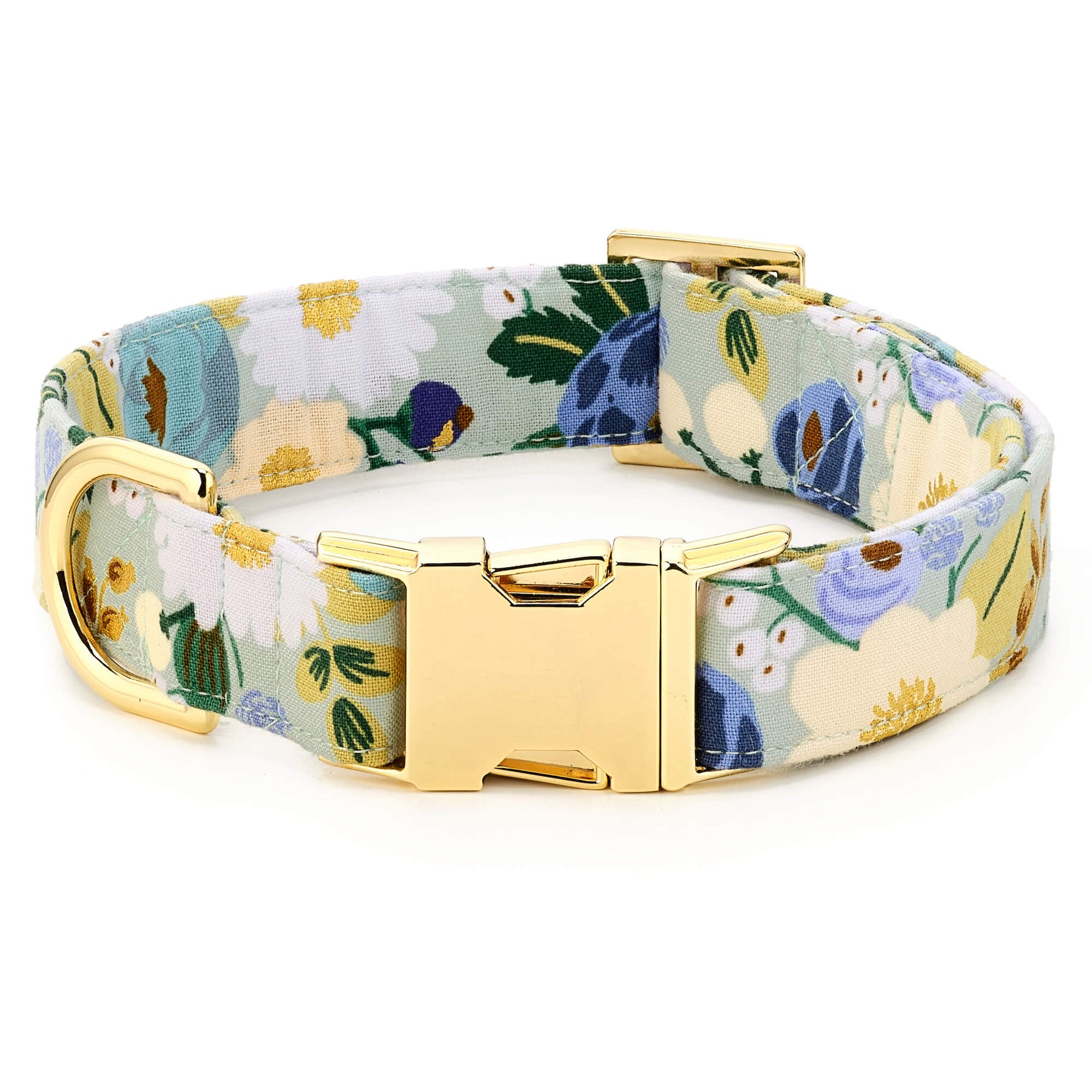 The Foggy Dog - Dog Collar Rifle Paper Co x TFD	Vintage Blossom Spring