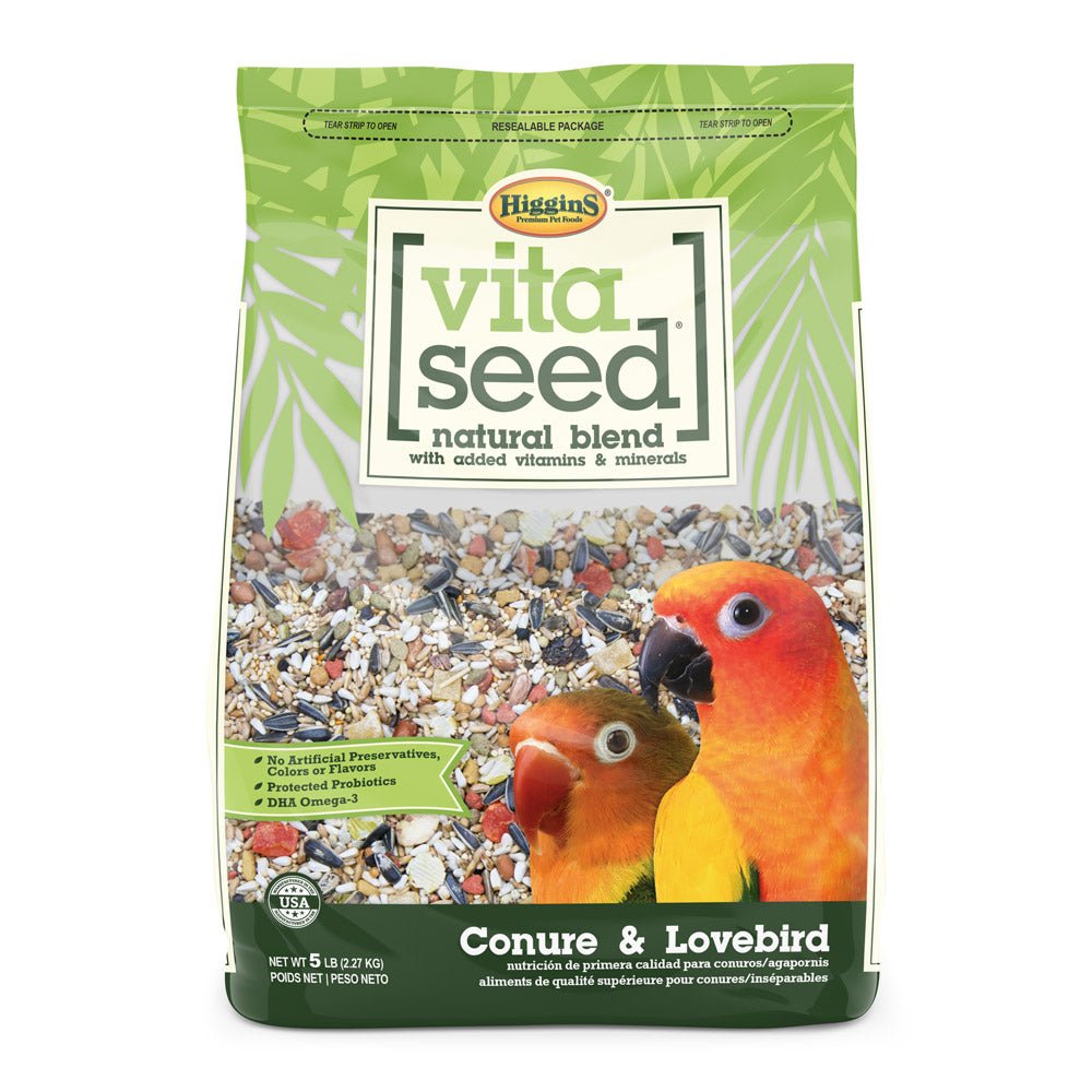 Higgins - Vita Seed Conure & Lovebird Food