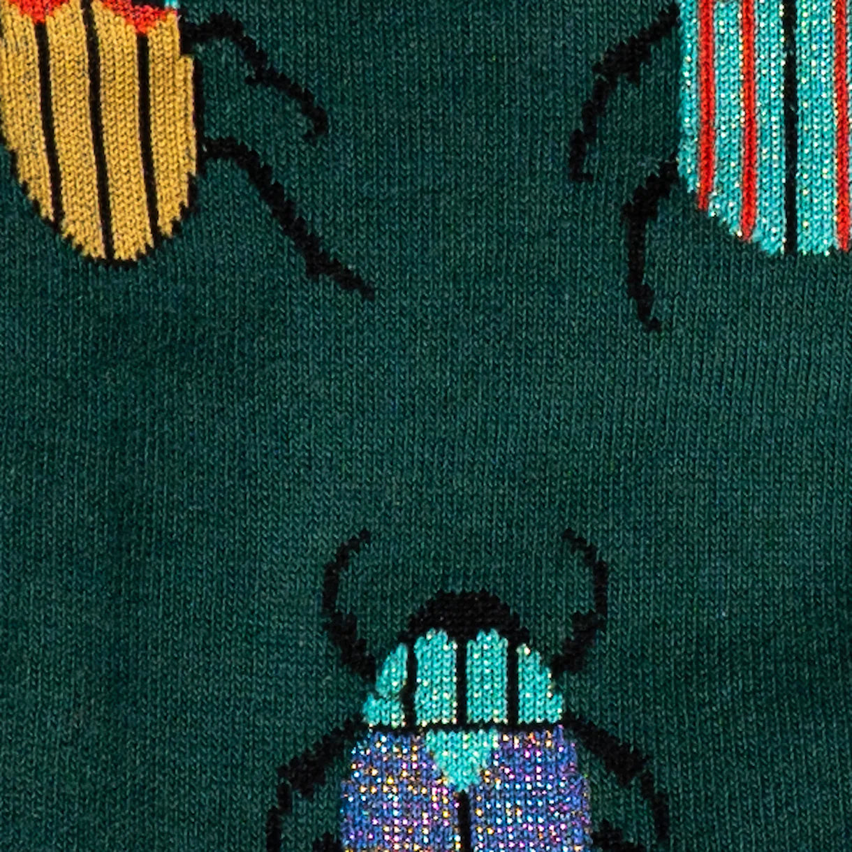 Sock It To Me - Women's Crew Sock: Beetle-Mania