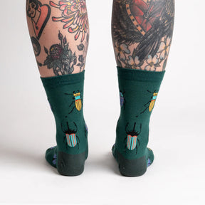 Sock It To Me - Women's Crew Sock: Beetle-Mania