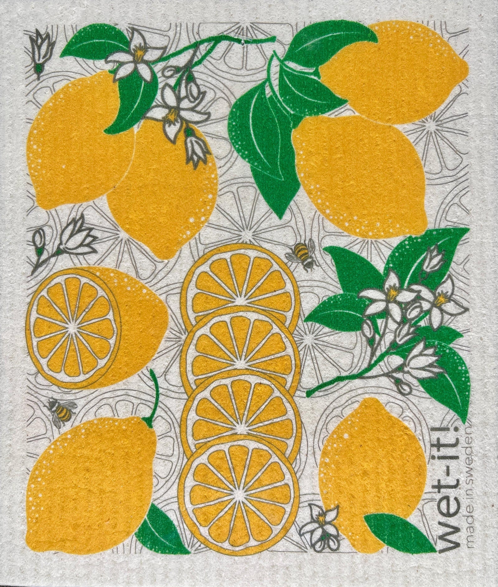 Wet-it! - Citrus Limone Swedish Cloth