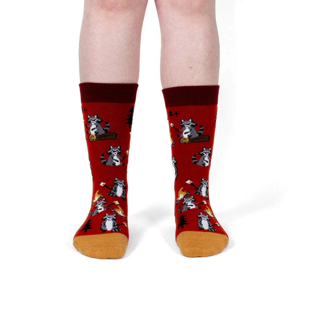 Sock It To Me - Socks I Need S'more Raccoons