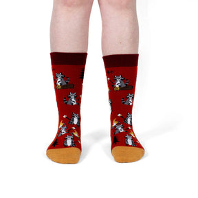 Sock It To Me - Socks I Need S'more Raccoons