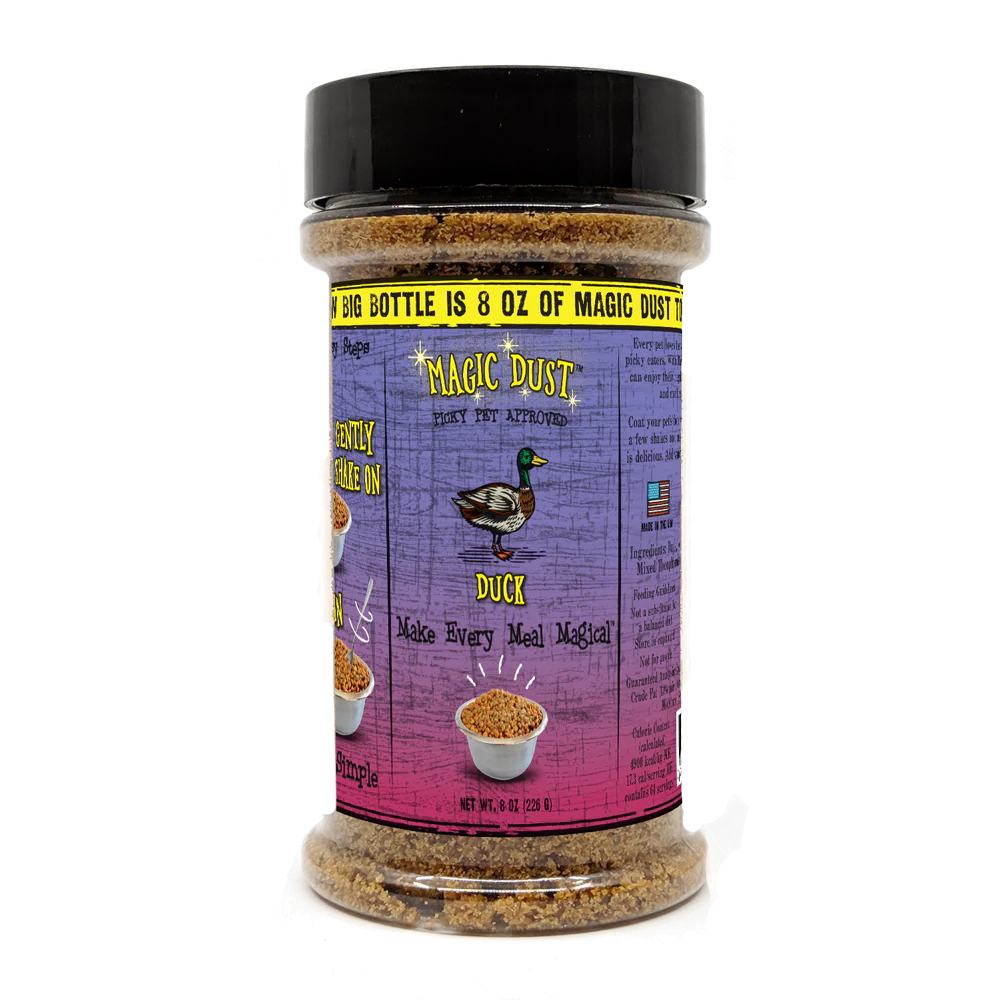 Wild Meadow Farms Magic Dust - Duck Dog Food Topper - Southern Agriculture 