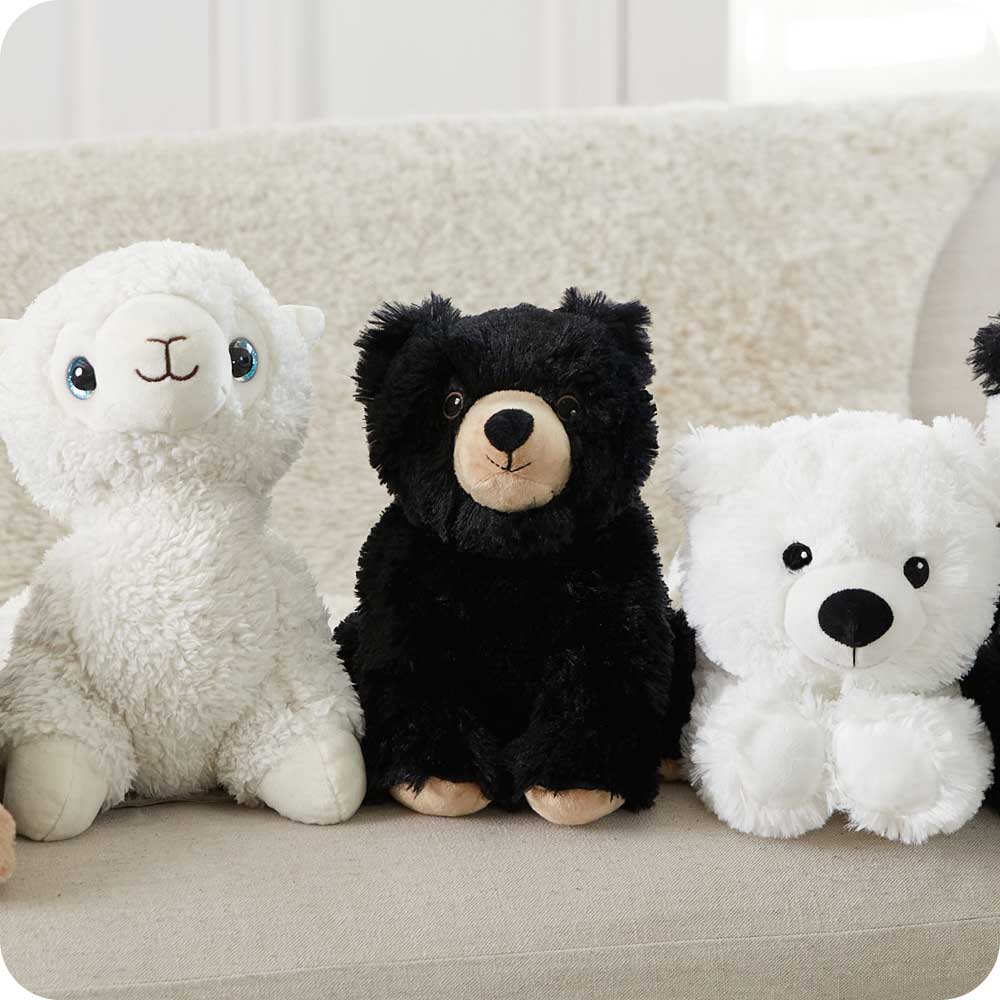 Warmies Black Bear