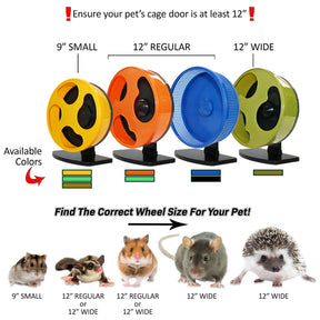 Exotic Nutrition - Silent Runner Yellow Wheel + Stand