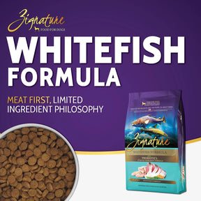 Zignature - Whitefish Limited Ingredient Dry Dog Food - Southern Agriculture 