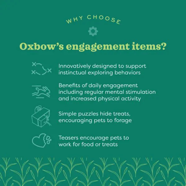 Oxbow - Enriched Life Timber Treat Teaser Small Animal Chew Toy by Oxbow
