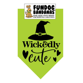 FunDog Bandanas - Dog Bandana Wickedly Cute