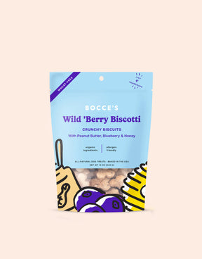 Bocce's Bakery - Wild Berry Biscotti Biscuits