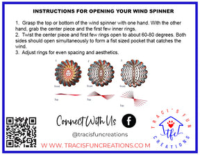 Traci's Fun Creations - Wind Spinner Boston Terrier