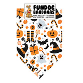 FunDog Bandanas - Dog Bandana Witches & Pumpkins