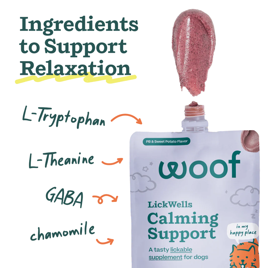 Lickwells Calming Support (Lickable Supplement For Dogs)