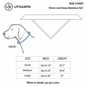 Little Earth Productions - University of Oklahoma Bandana Set Home & Away (Copy)