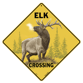 Atlas Screen Printing - Elk Crossing Sign by Crosswalks
