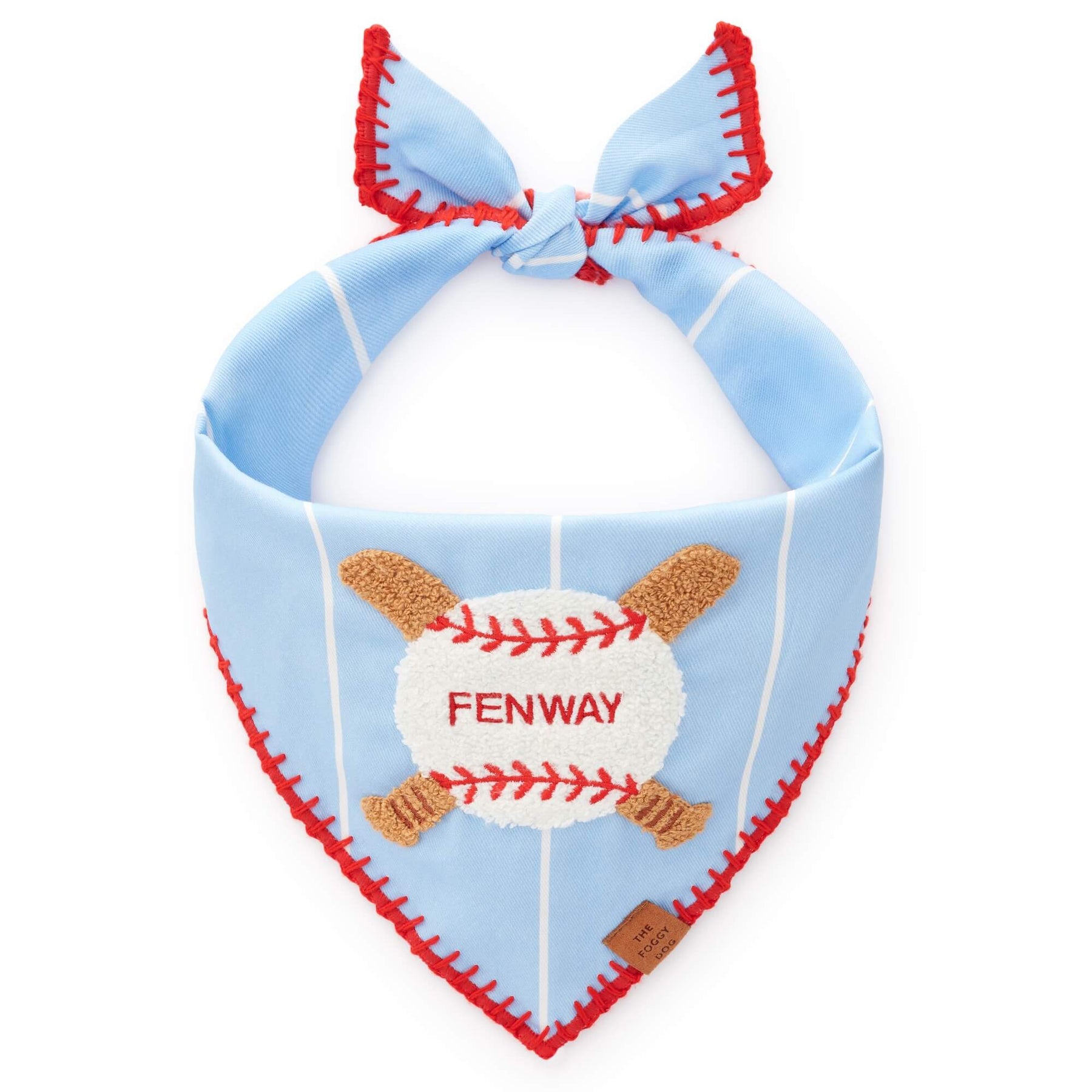 The Foggy Dog - Bandana Dog Baseball Applique