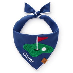 The Foggy Dog - Bandana Dog Golf Applique