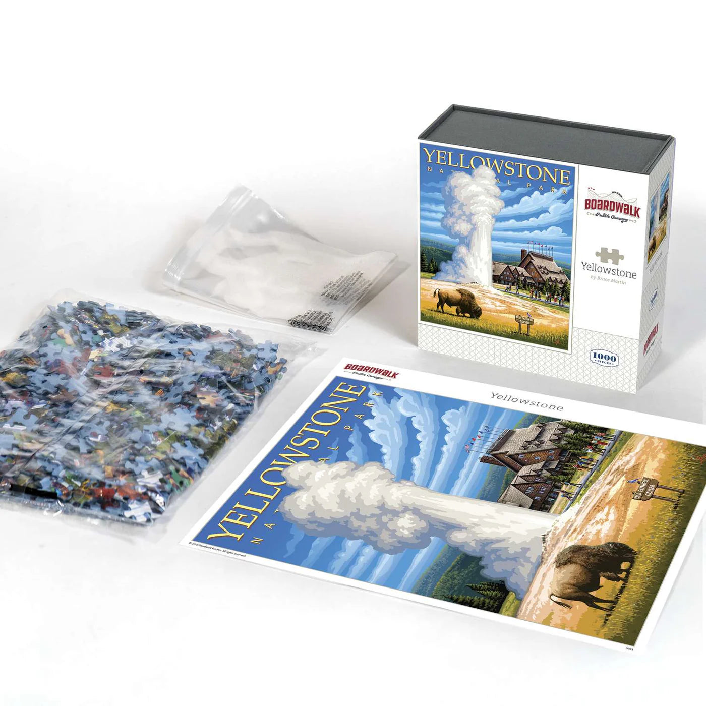 Boardwalk Puzzle Company - Puzzle Dog Yellowstone