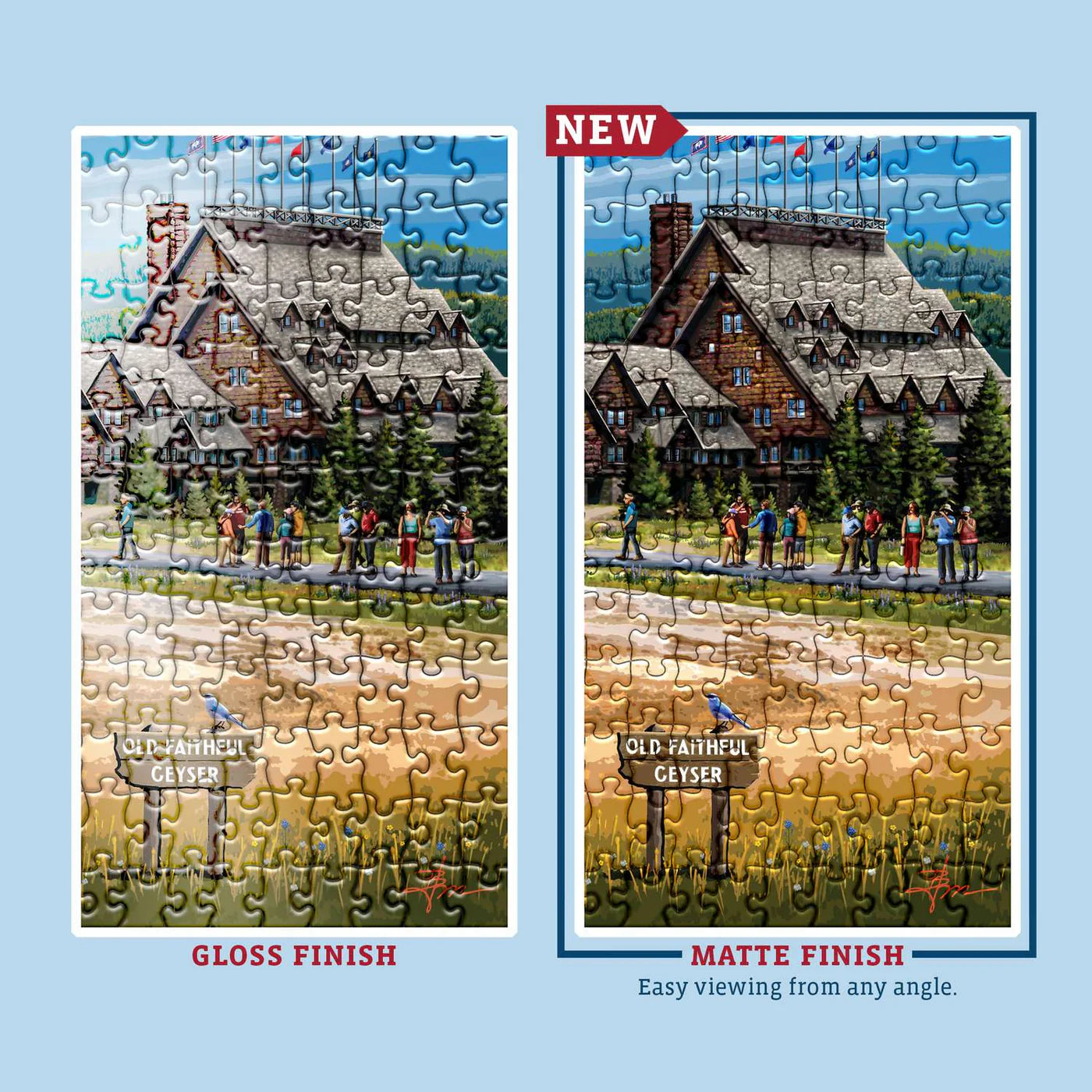 Boardwalk Puzzle Company - Puzzle Dog Yellowstone