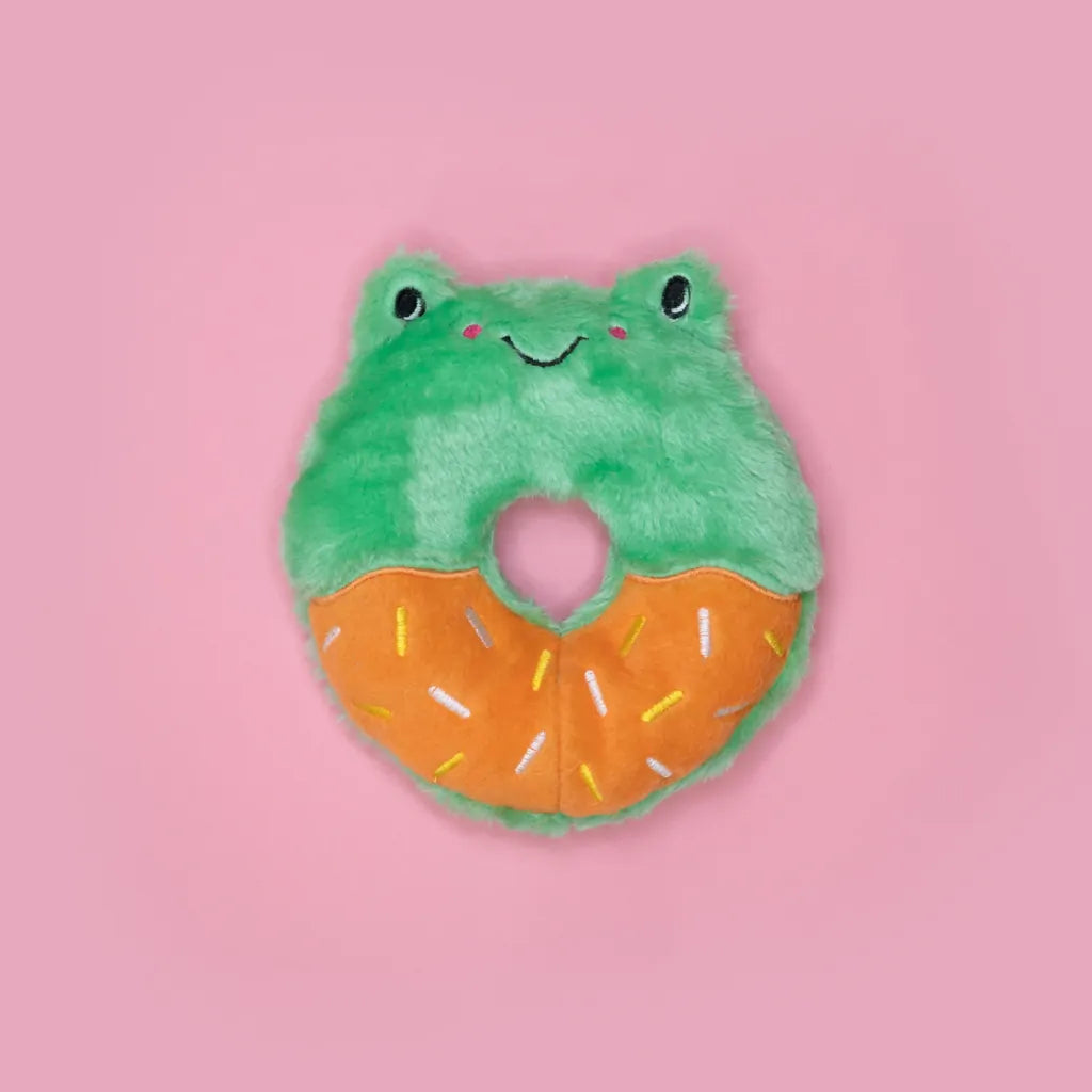 ZippyPaws - Donutz Buddies Frog - Southern Agriculture 