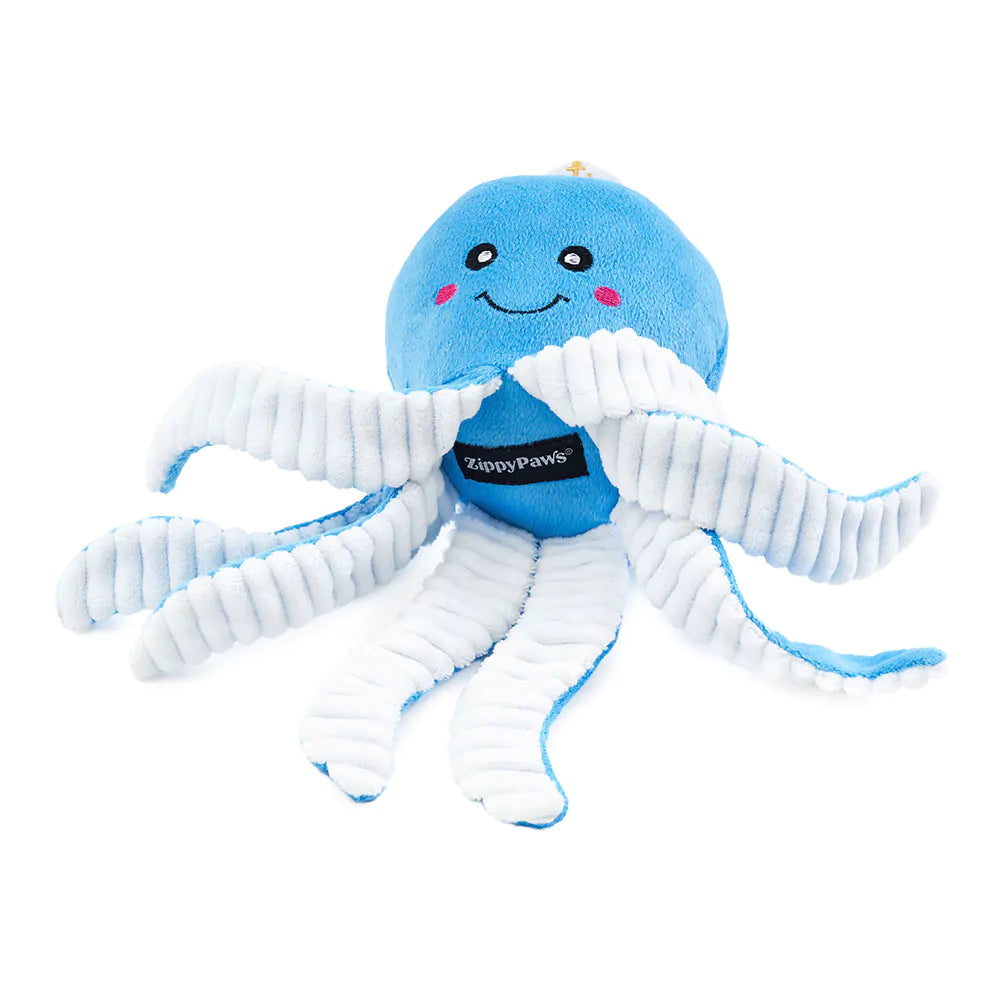 ZippyPaws - Playful Pal Ollie the Octopus Plush Dog Toy - Southern Agriculture 